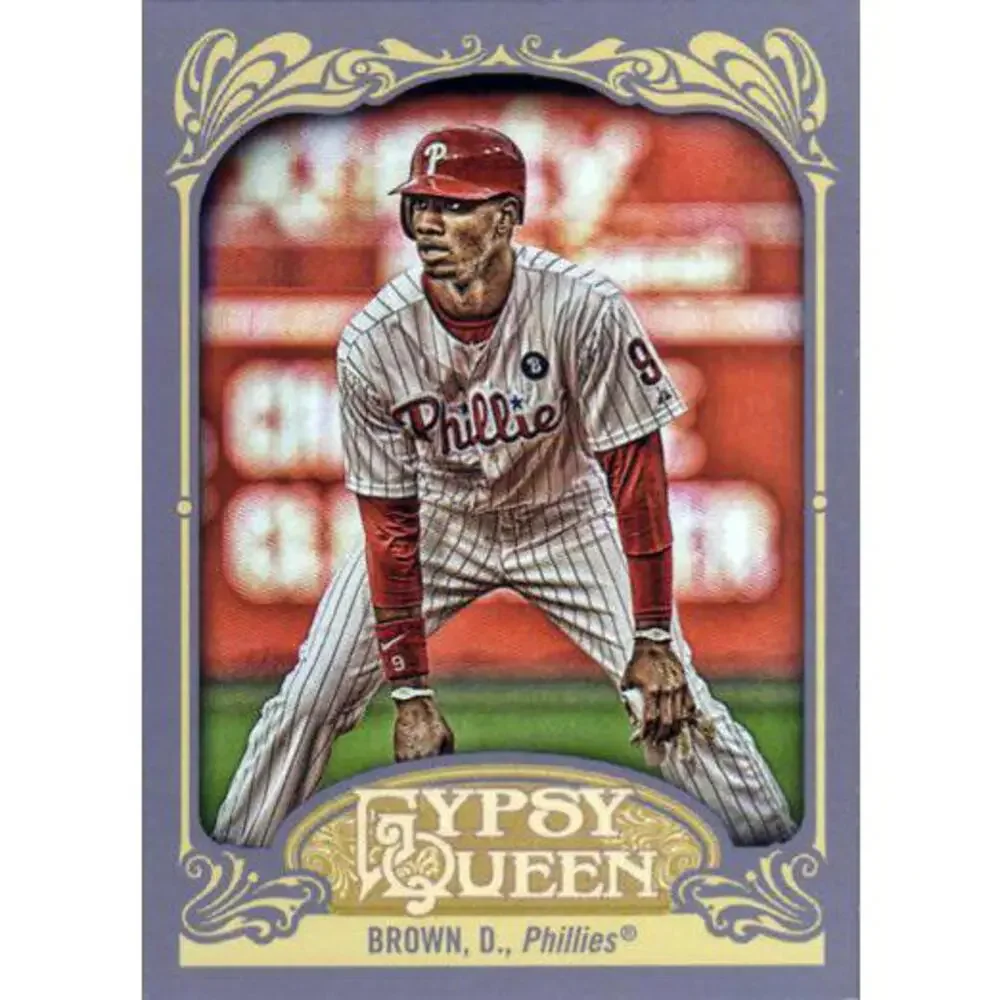 2012 Topps Gypsy Queen Domonic Brown # 131 Philadelphia Phillies